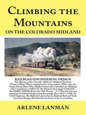 cover image of Climbing the Mountains on the Colorado Midland